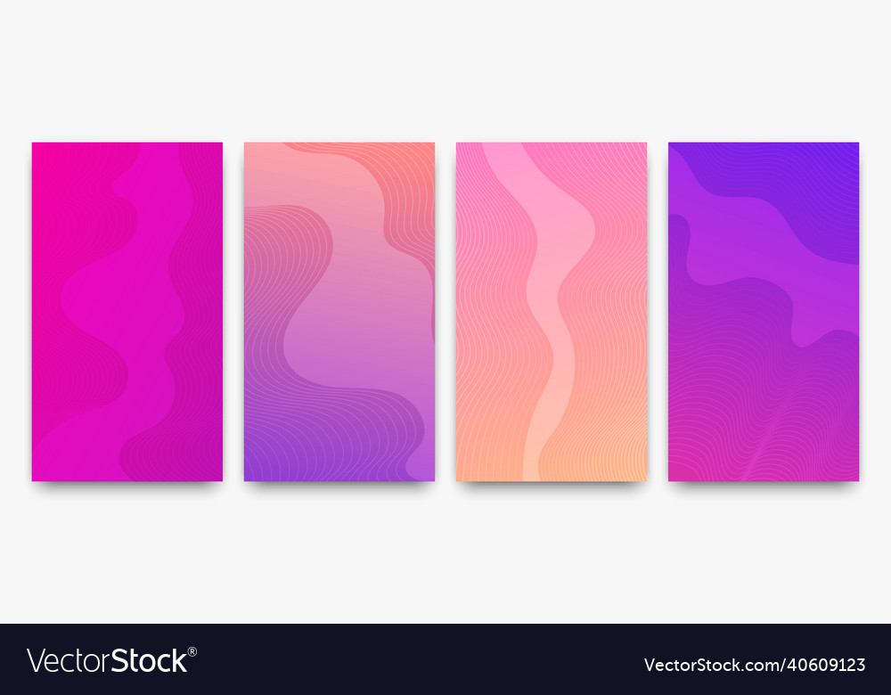 Modern colorful gradient background with wave vector image Modern colorful gradient background with wave