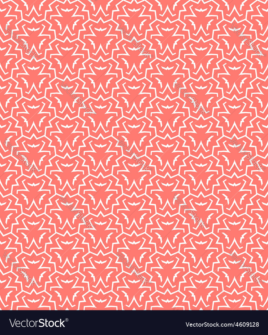 Coral Linear Pattern