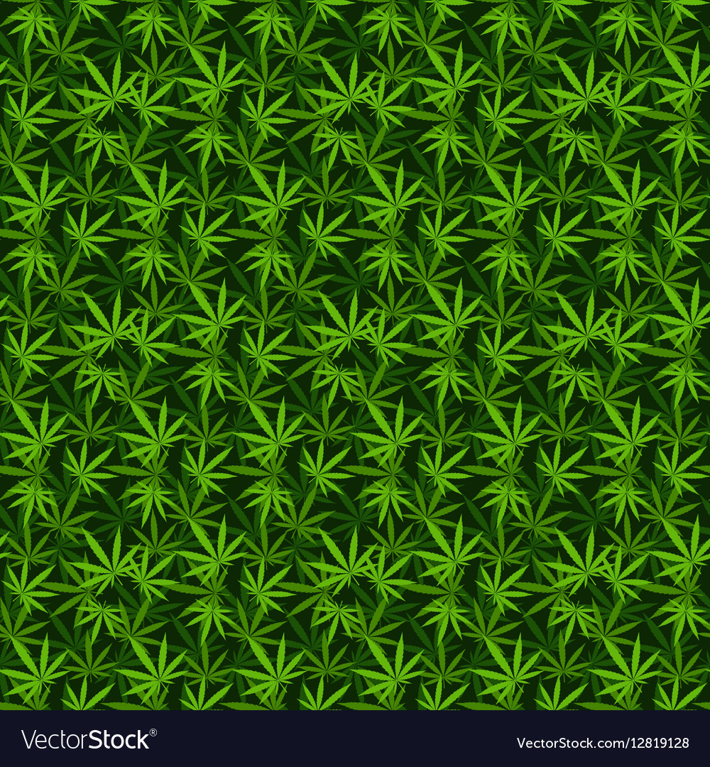 Marijuana background seamless patterns