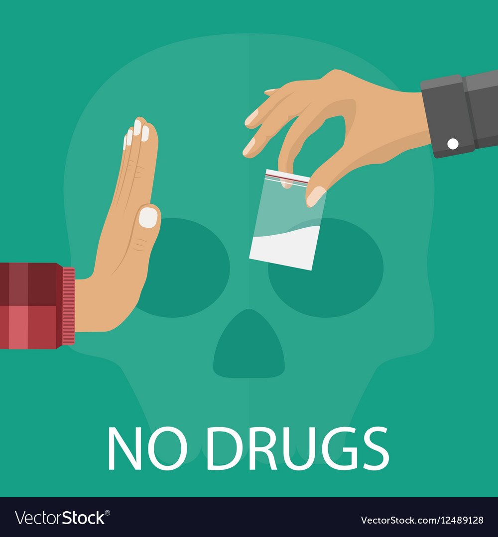 No drugs concept