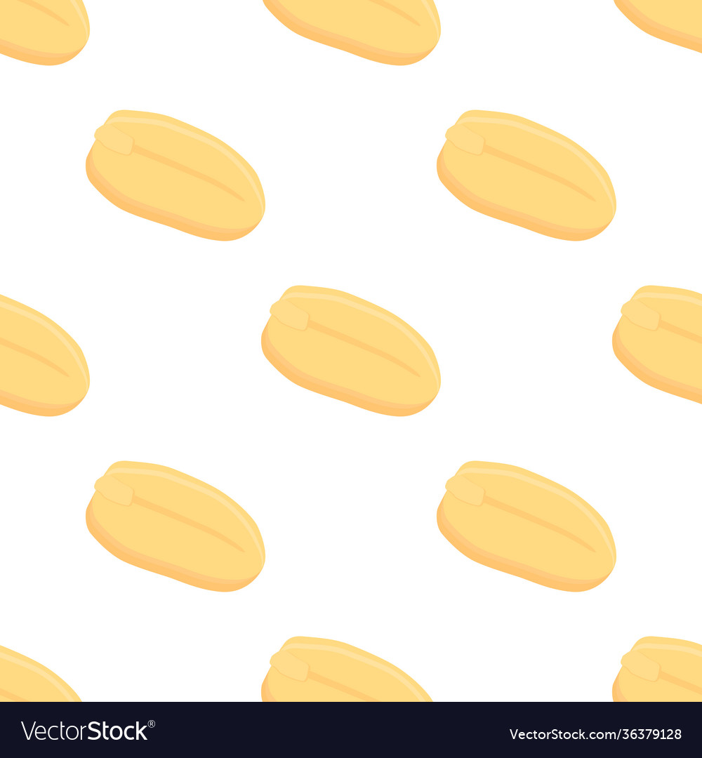 On theme big pattern identical types peanut vector image On theme big pattern identical types peanut