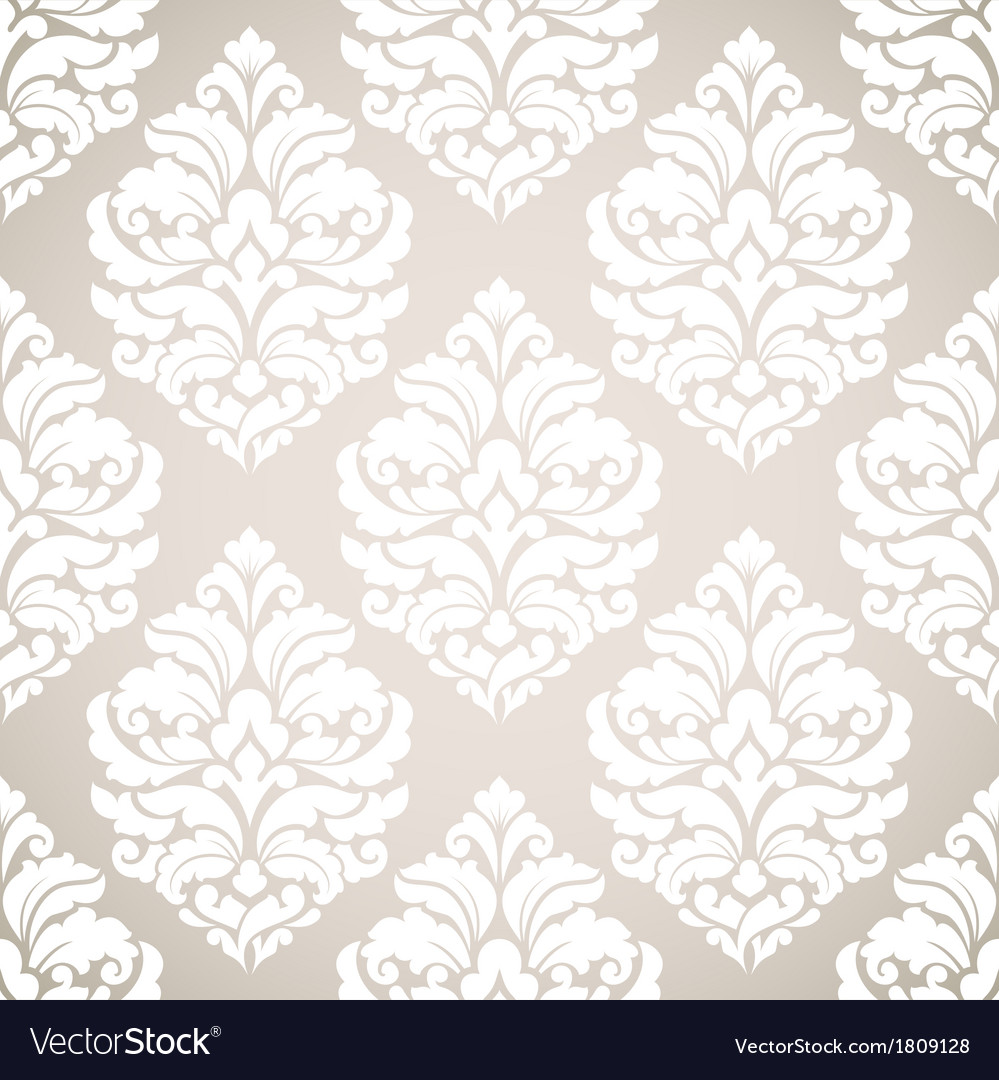 Seamless damask pattern