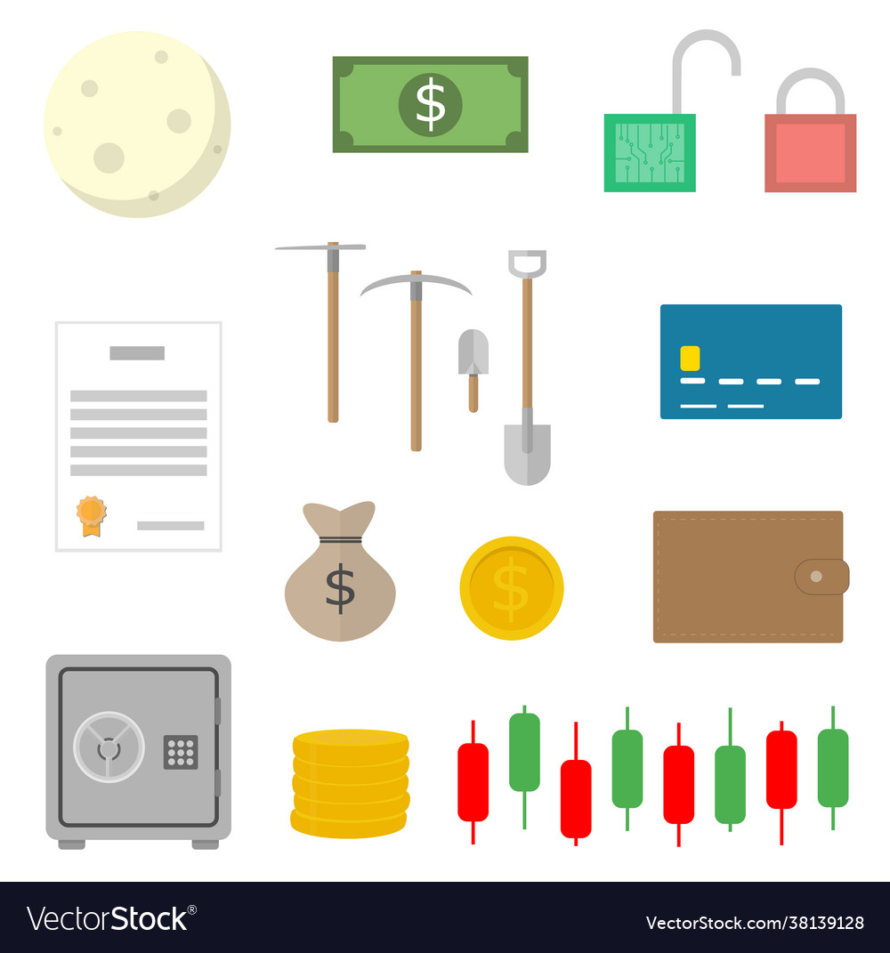Set cryptocurrency and blockchain