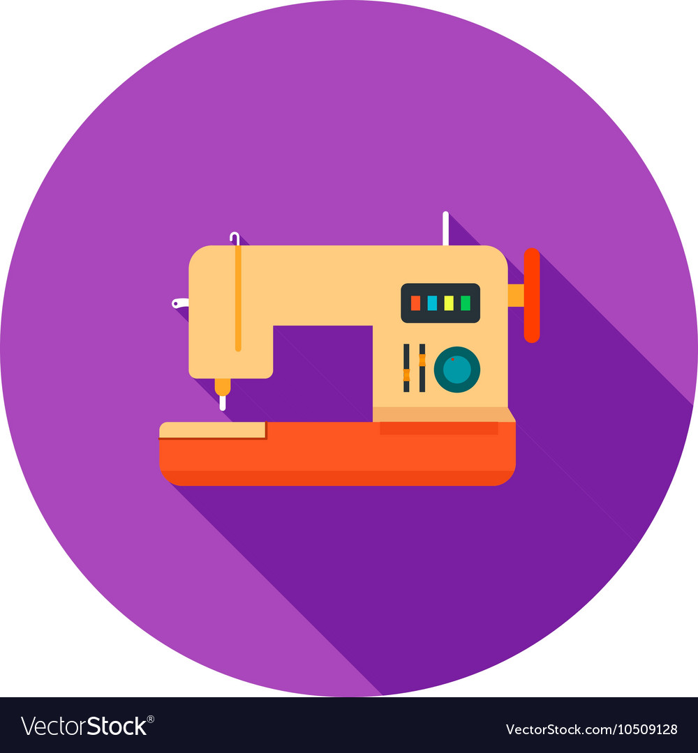 Sewing machine Royalty Free Vector Image VectorStock
