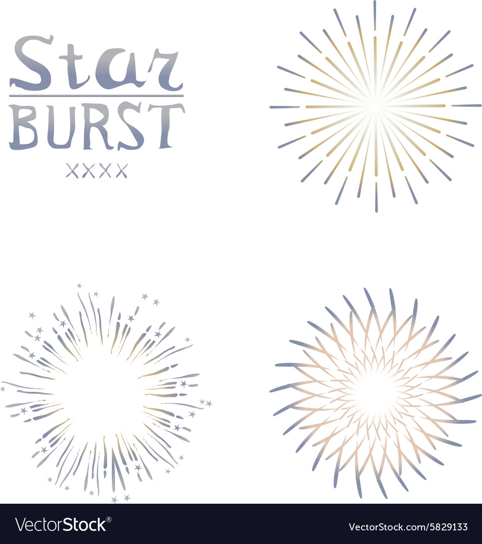 Background design with abstract fireworks