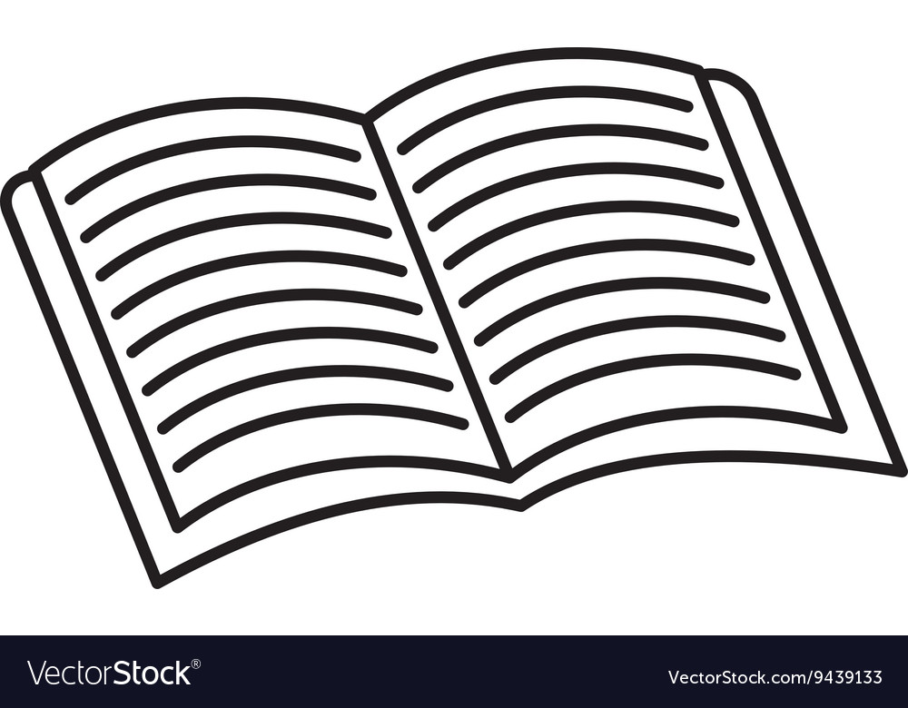 Book icon reading design graphic Royalty Free Vector Image