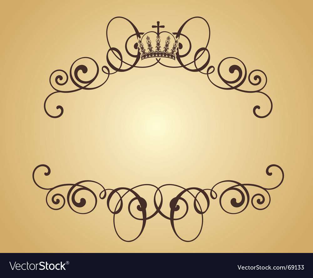 Elegant Scroll Frame