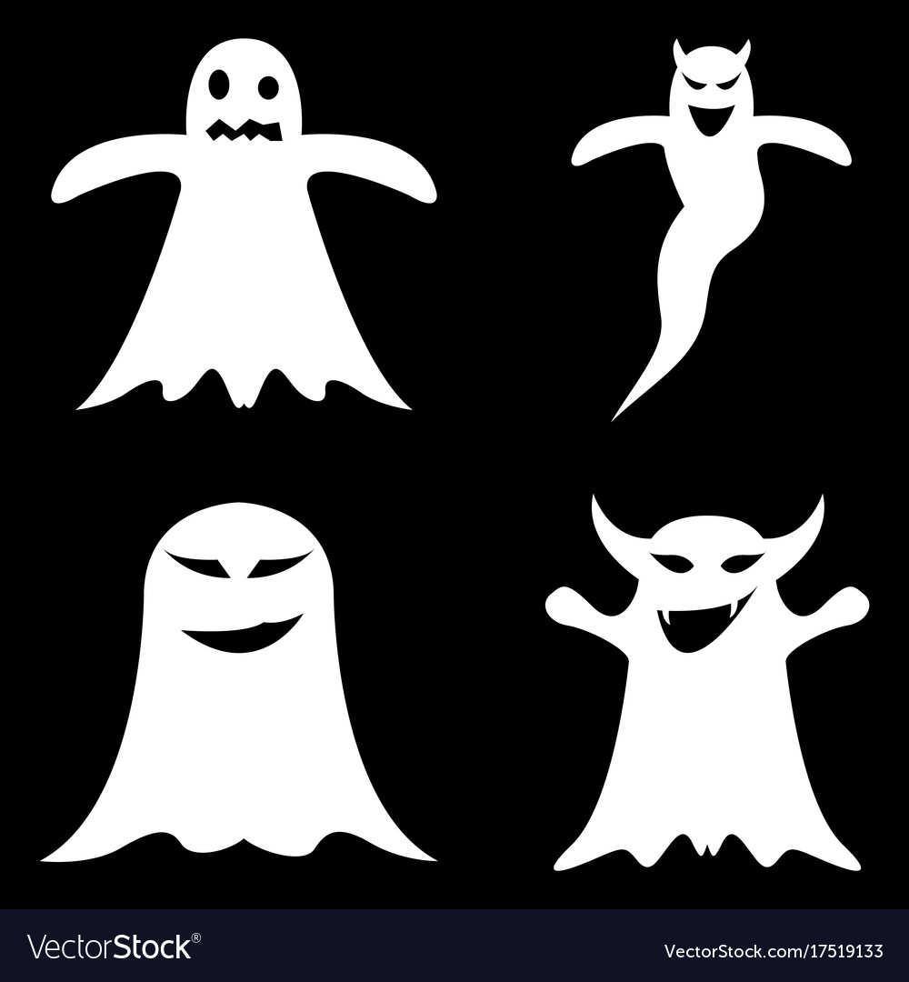 Ghost icon set