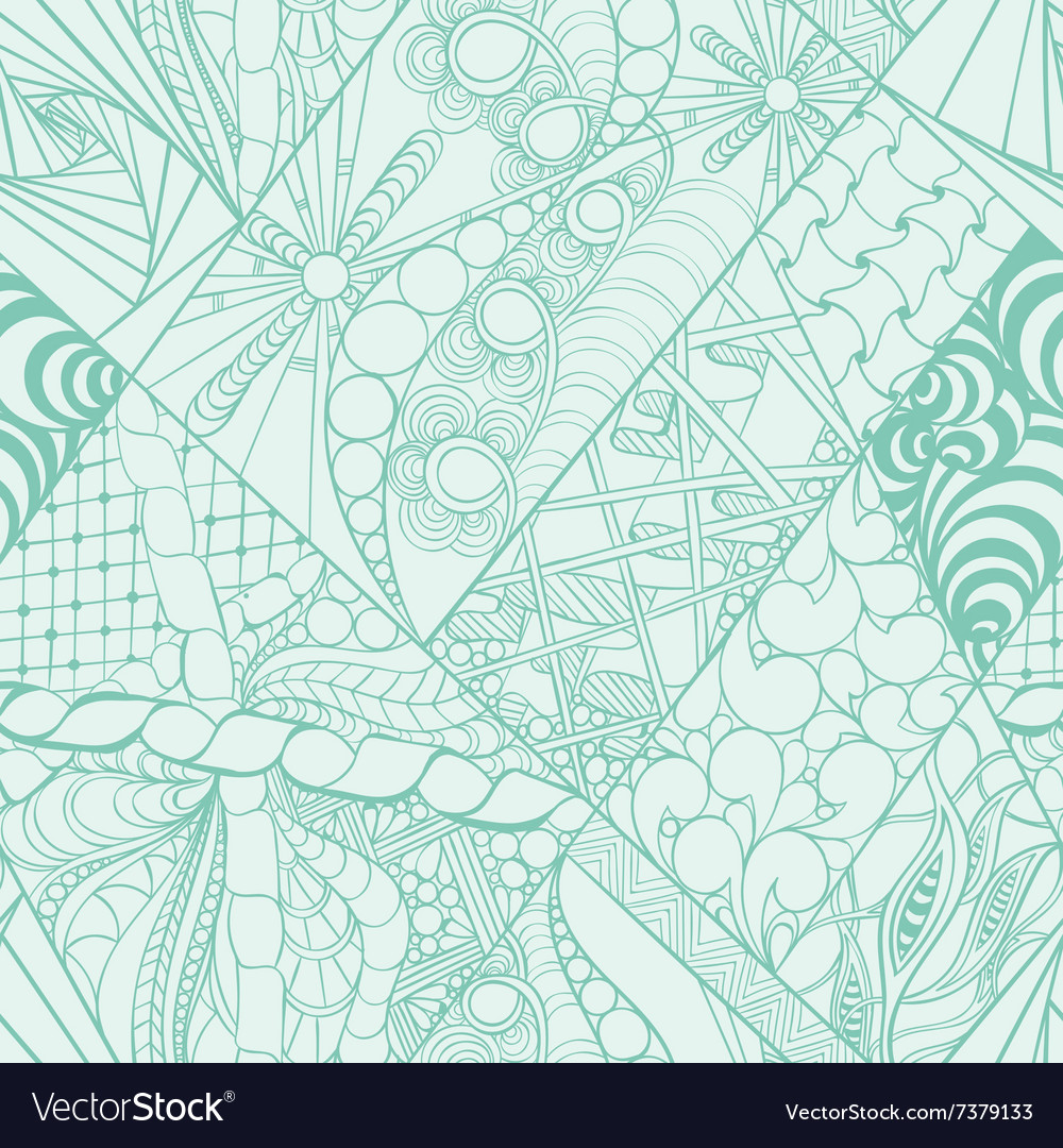 Intricate Zentangle Pattern