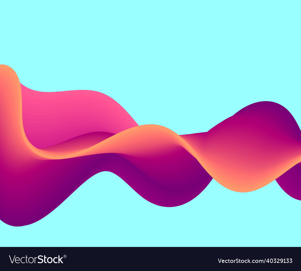 Wavy background dynamic effect abstract vector image Wavy background dynamic effect abstract