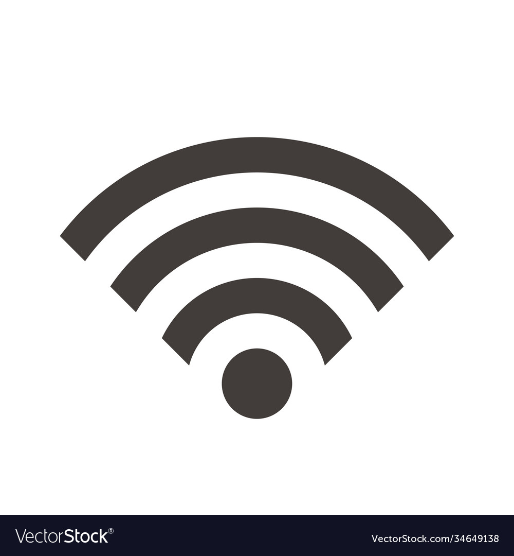 Wi-fi web icon internet connection symbol