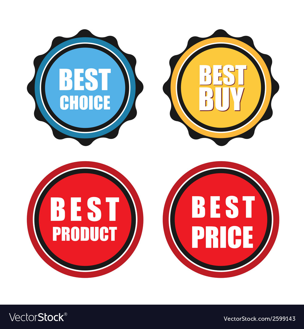 Best sign Royalty Free Vector Image - VectorStock