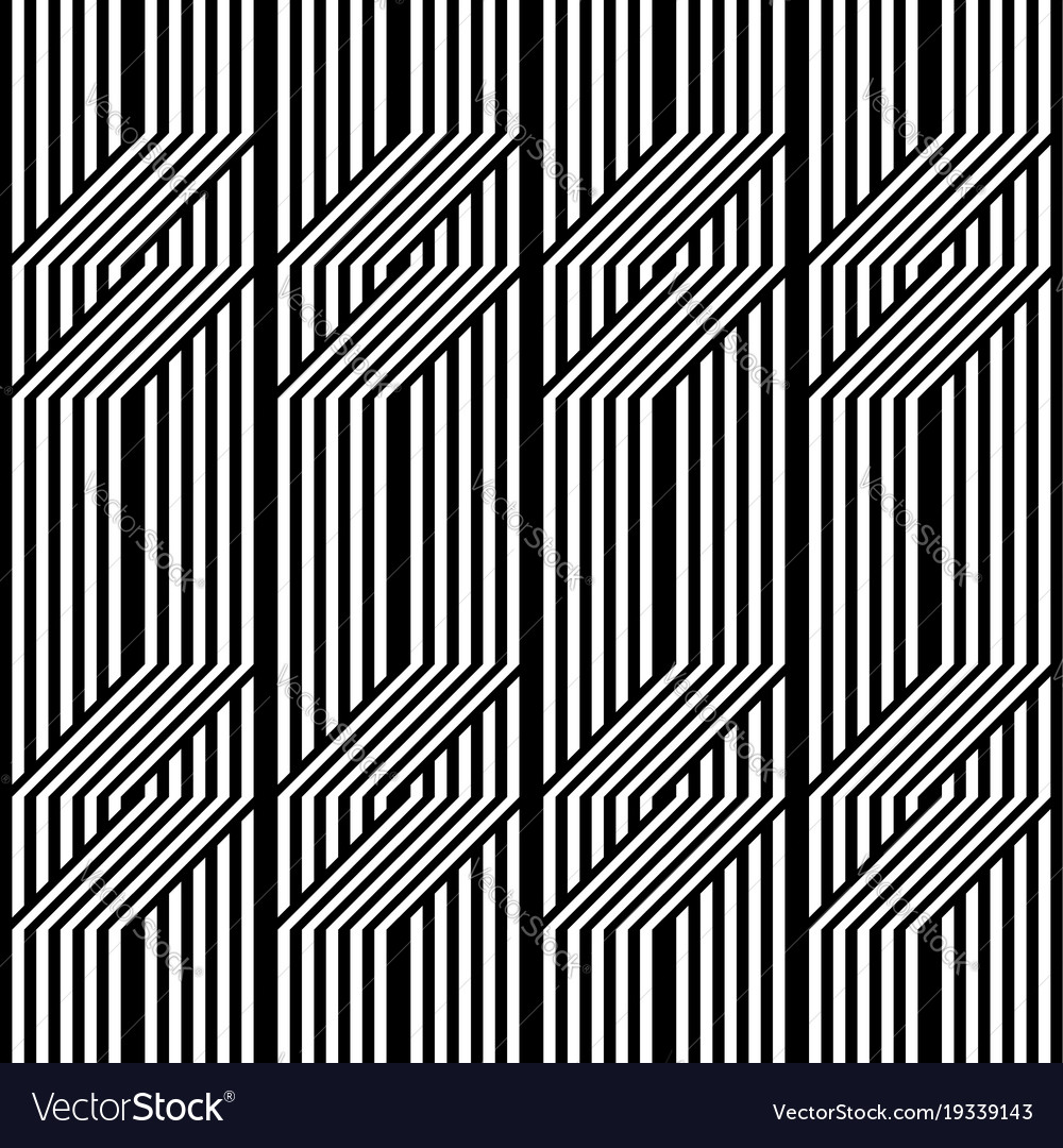 Design seamless monochrome zigzag pattern