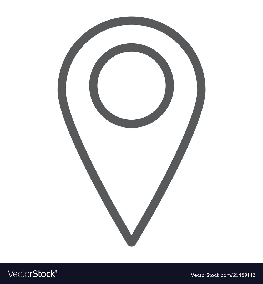 Location Pin Icon - Map Pointer