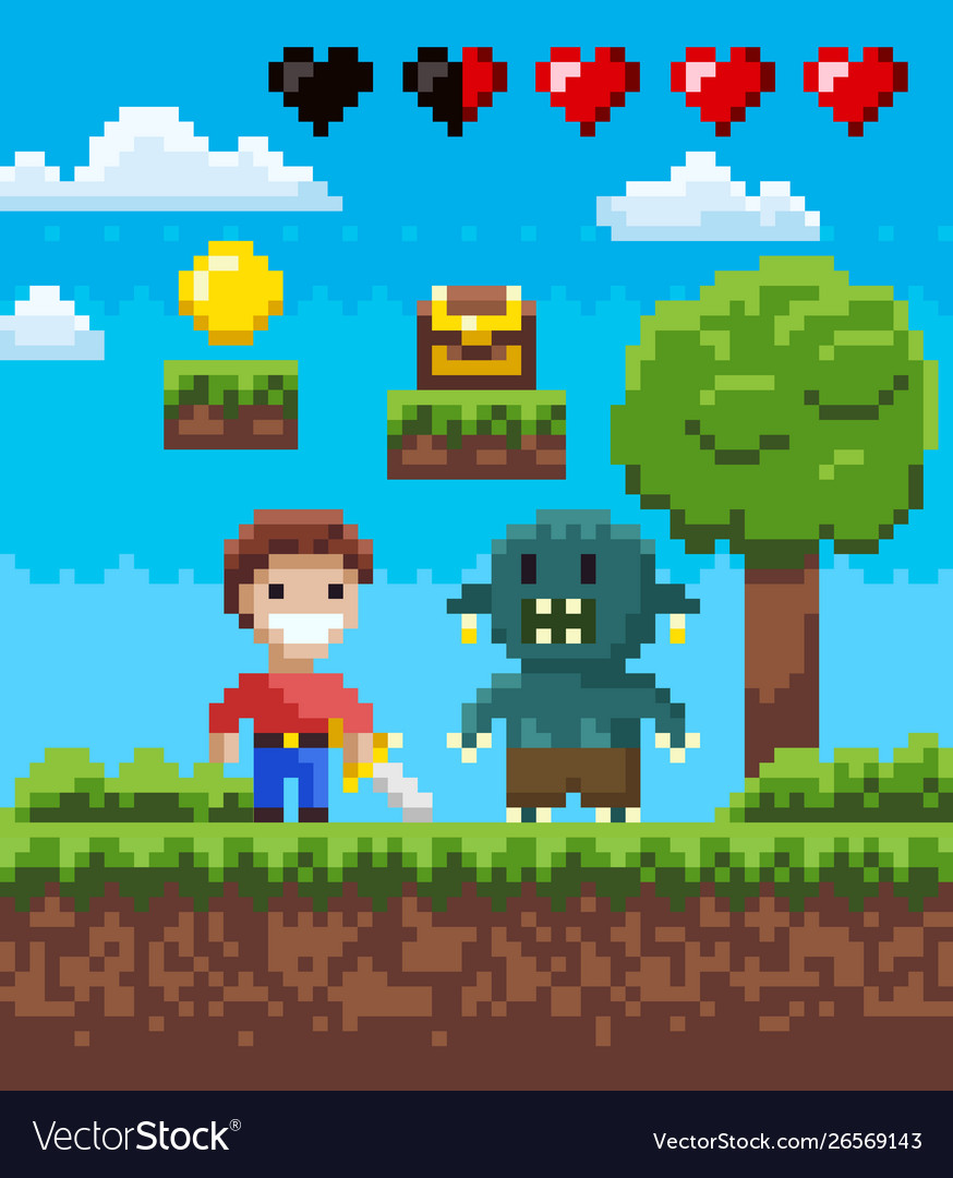 Pixel Knight Hero Game