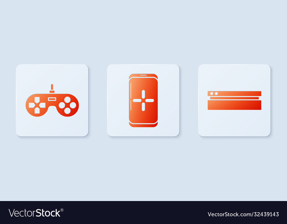Set smartphone and playing in game gamepad