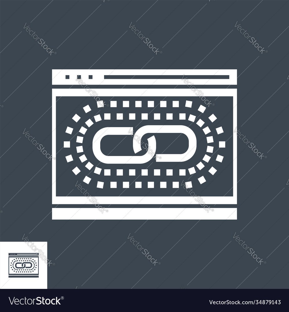 Web Link Connection Icon
