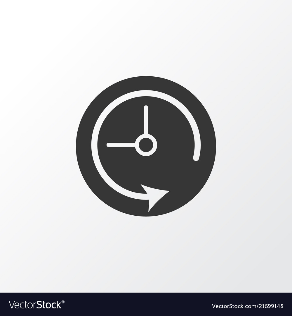 Deadline icon symbol premium quality isolated Vector Image