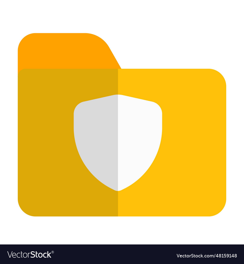 Folder encrypted for data safeguarding