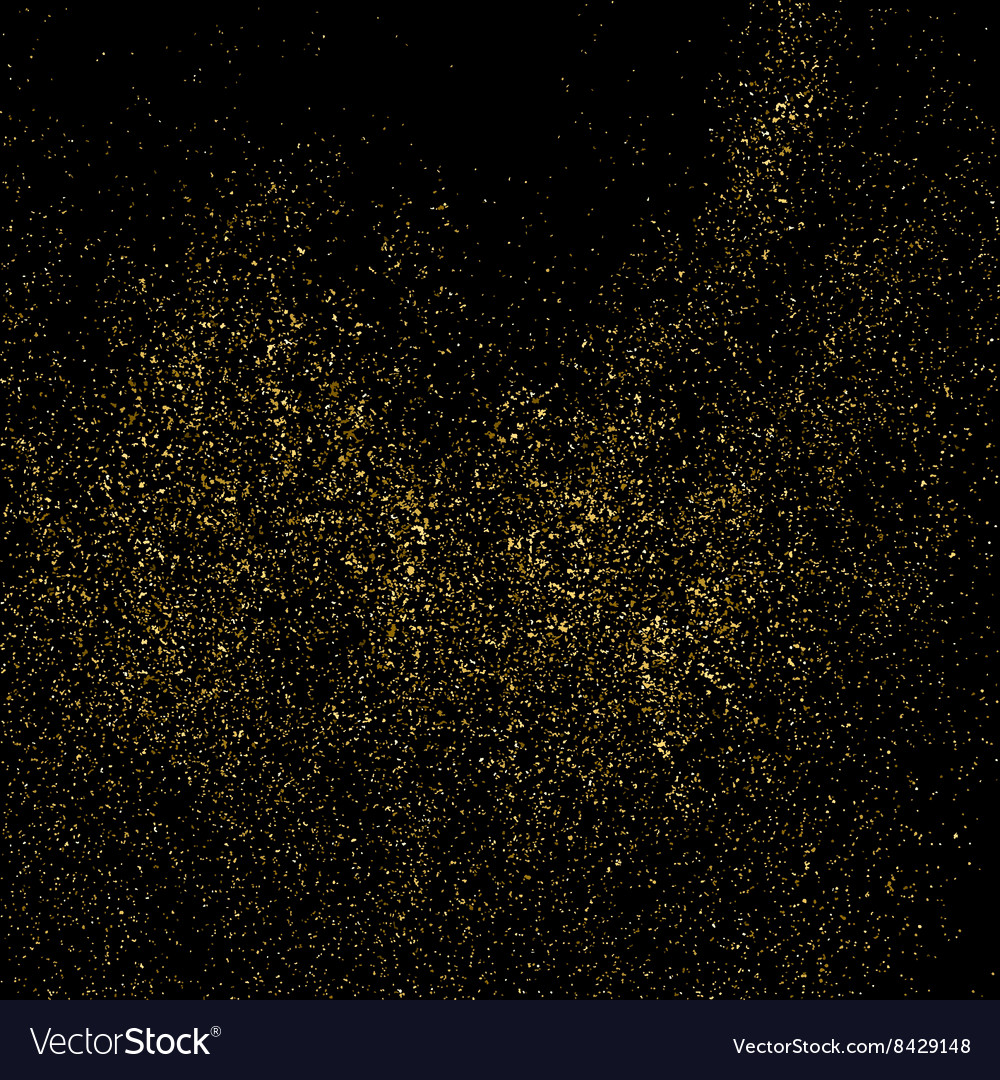 Gold glitter texture Royalty Free Vector Image