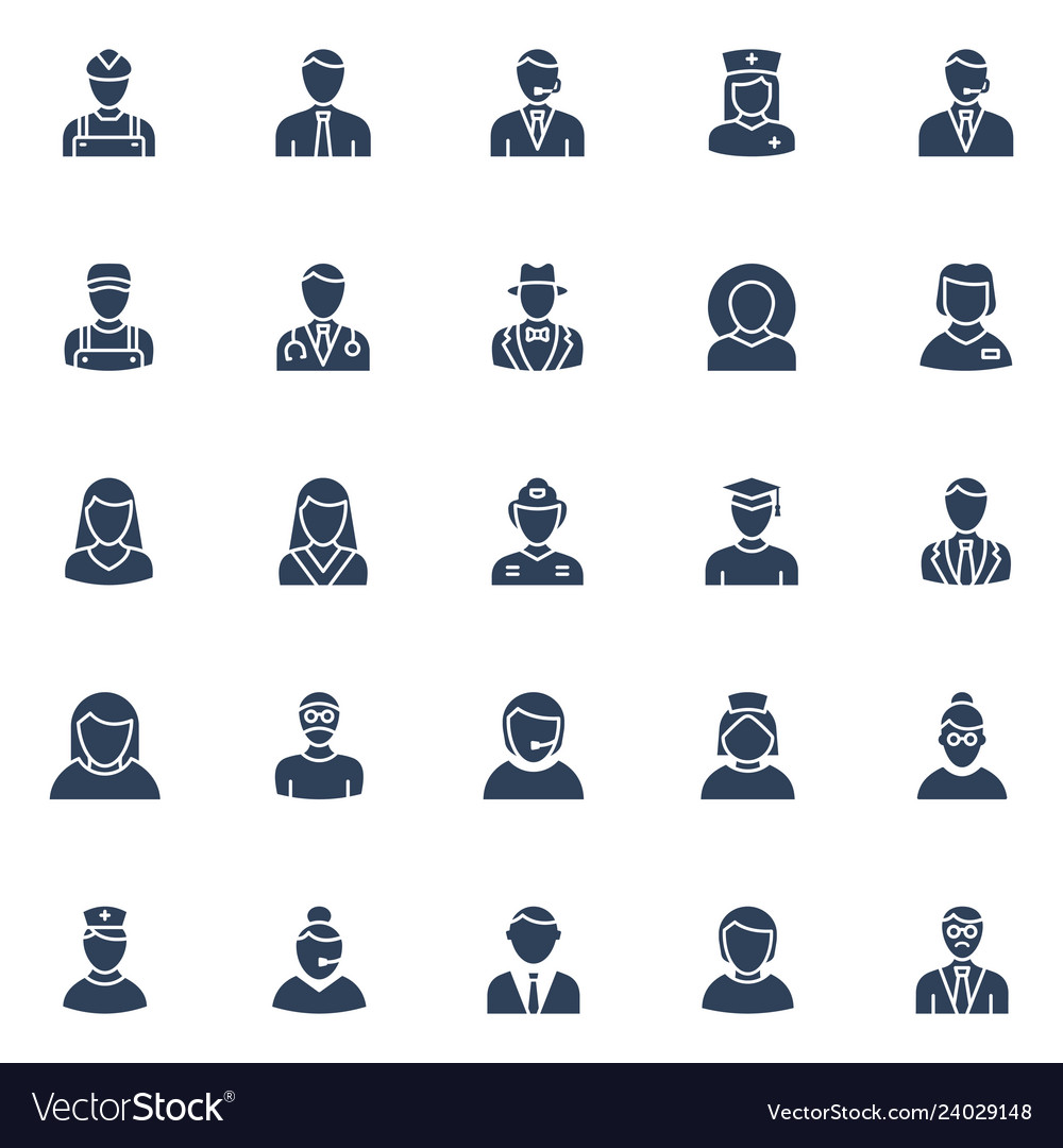 Professional icons set that can easily mod