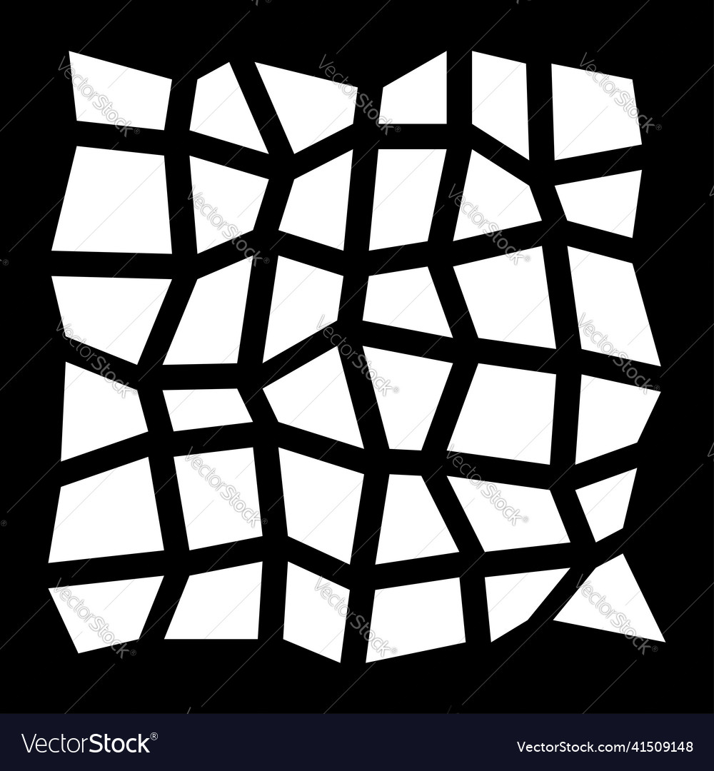Random paving tiles pattern texture revetment vector image Random paving tiles pattern texture revetment