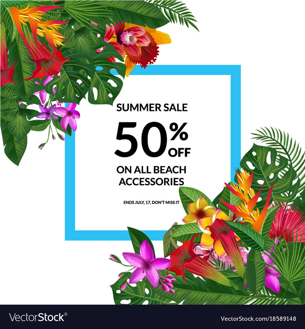 Sale frame with place for text Royalty Free Vector Image