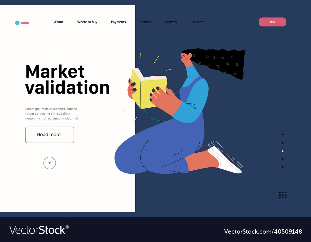 Startup website landing template