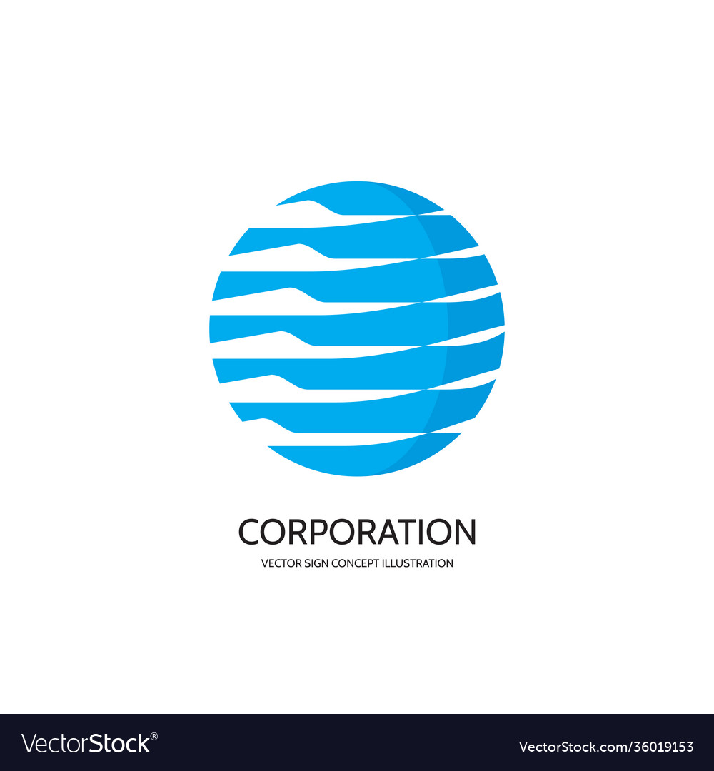 Abstract logo template creative vector image Abstract logo template creative