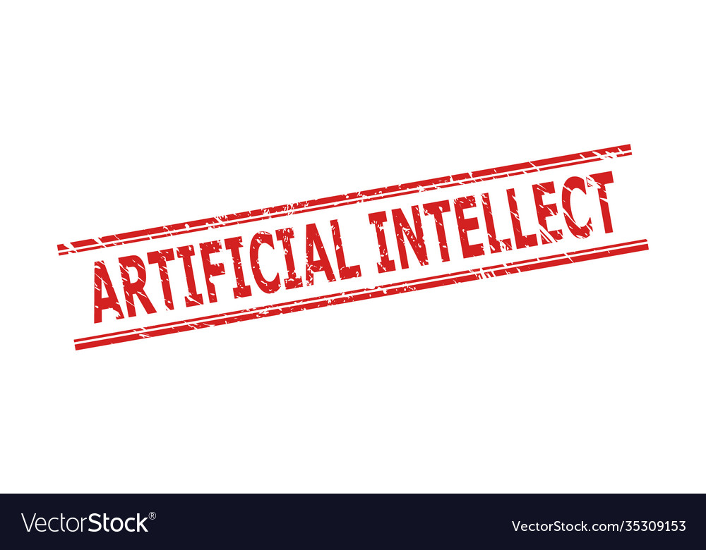 Artificial intellect seal with rubber texture