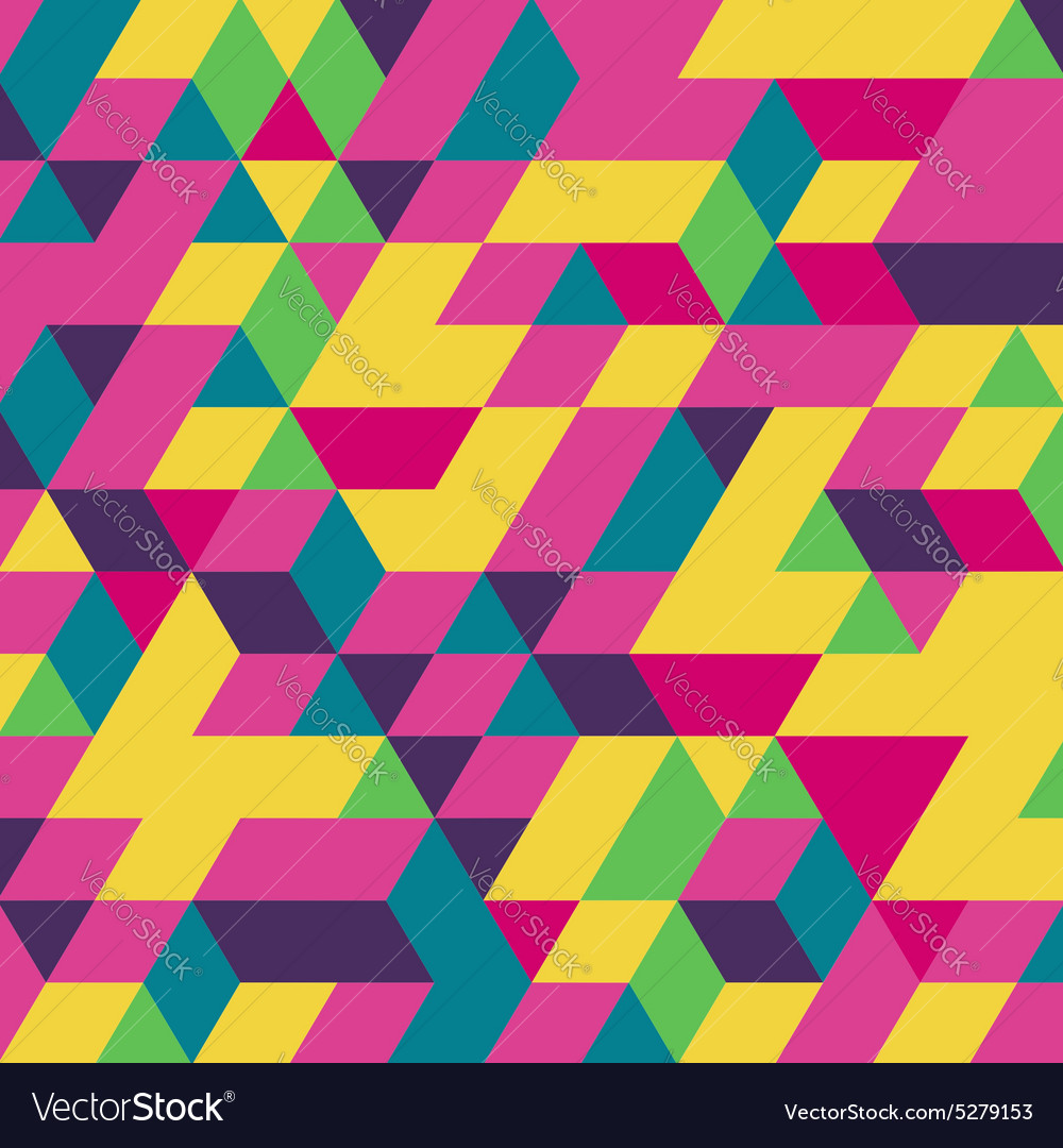 Geometric 3D Pattern Background