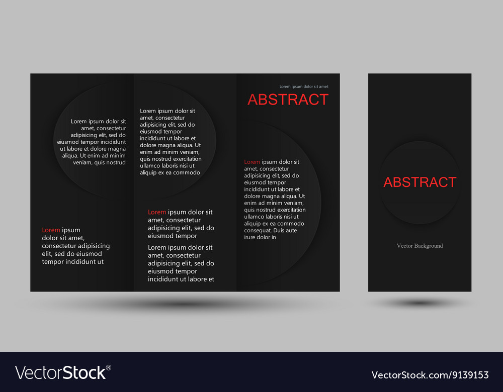 Strict simple design templates collection