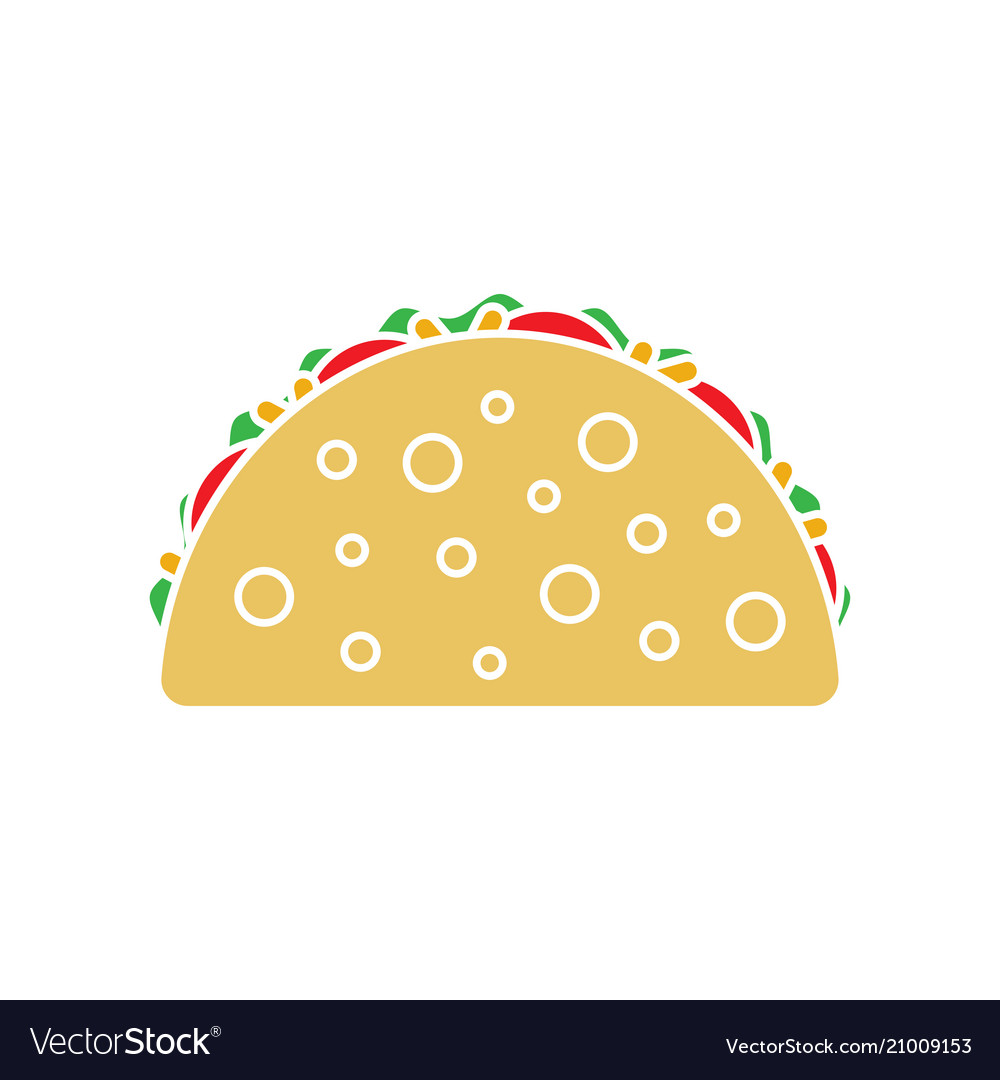 Taco mexican food