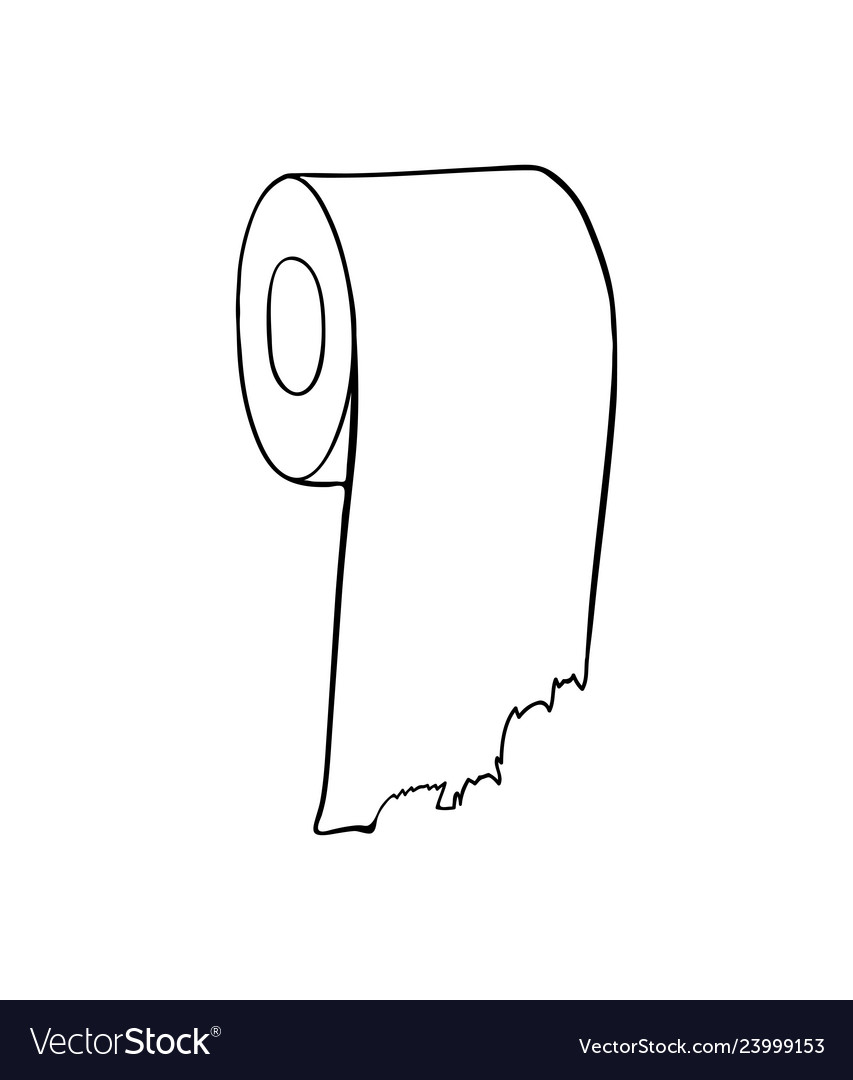 Toilet paper roll symbol icon design beautiful