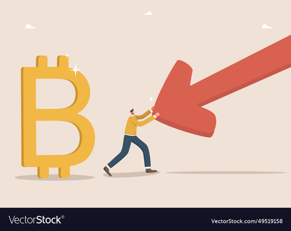 Man protects bitcoin from arrow