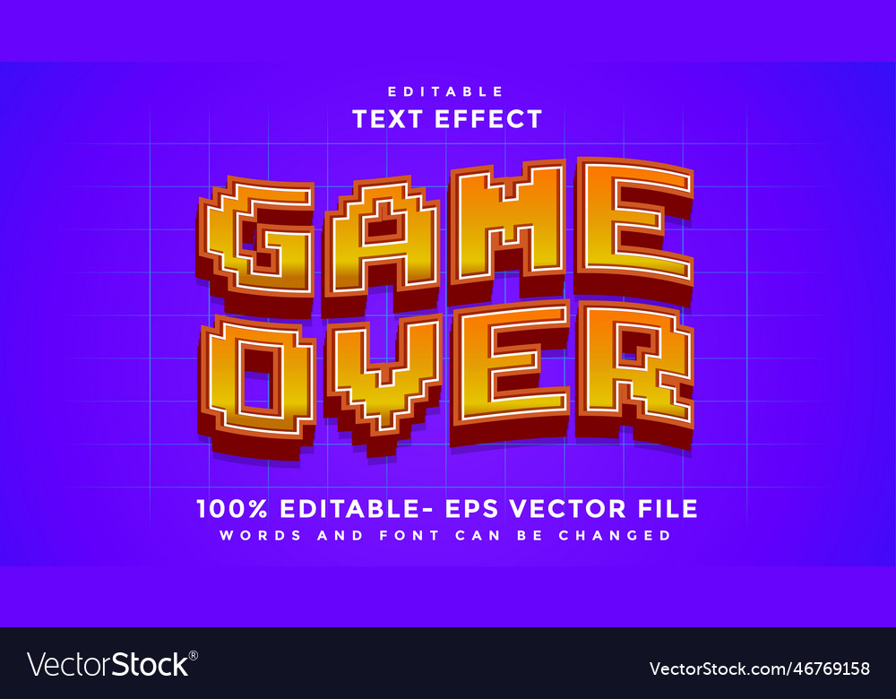Modern gradient word game over editable text