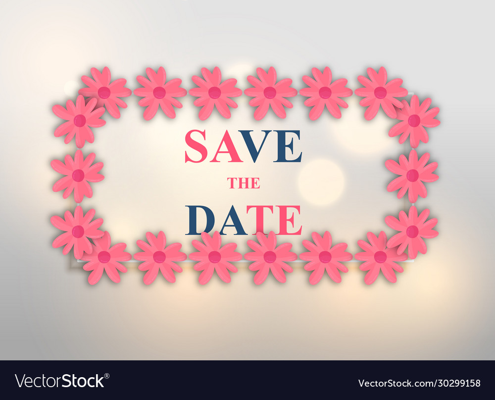 Save date for personal holiday wedding