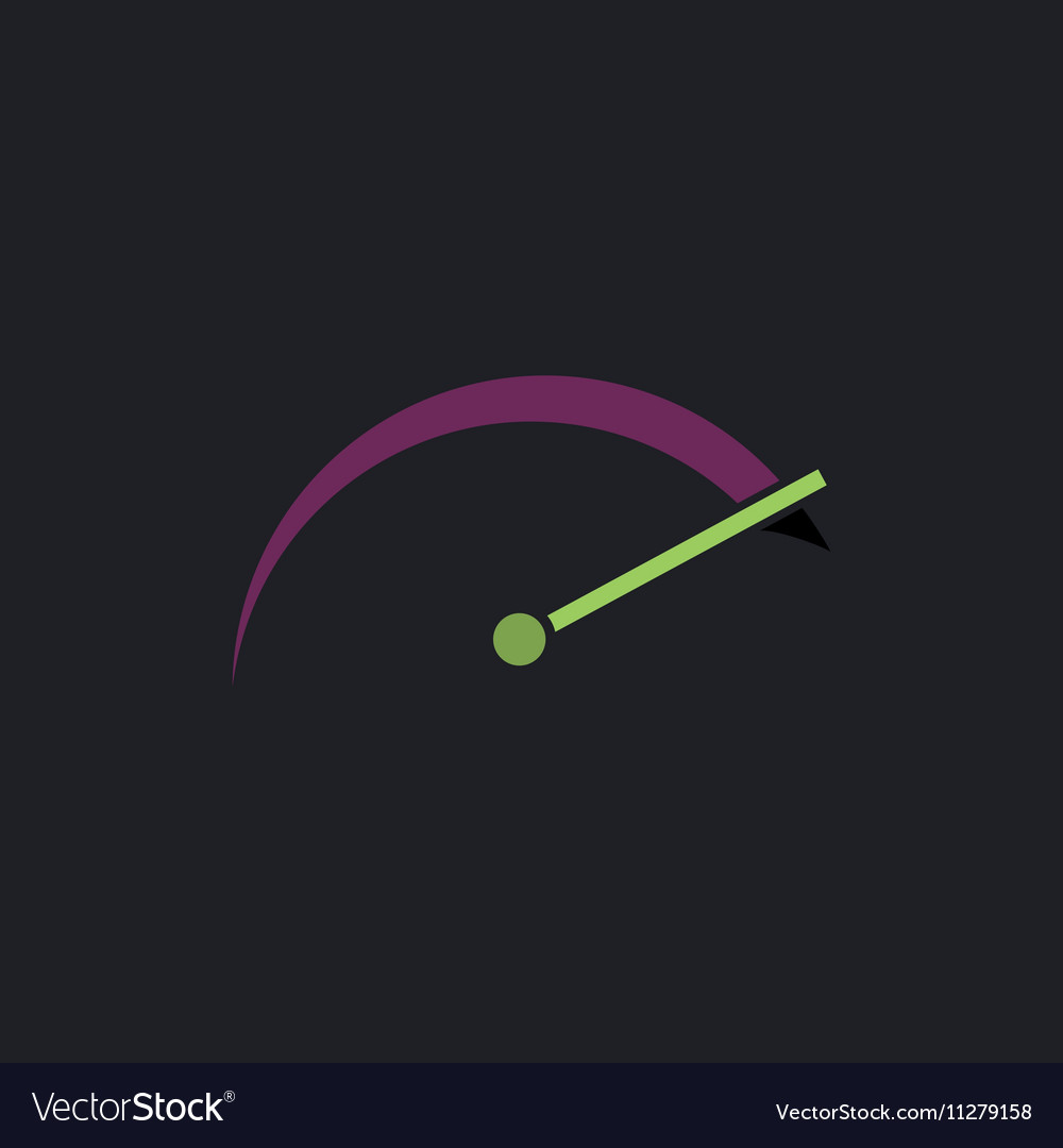 Tachometer computer symbol