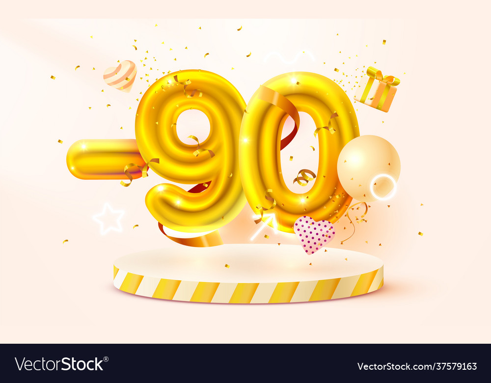 90 off discount creative composition 3d golden