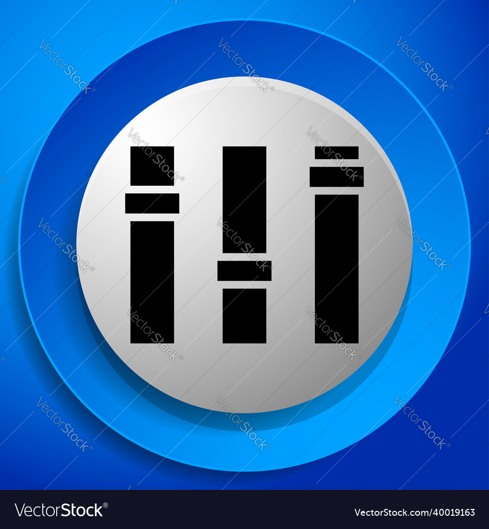 Adjuster slider tuner fader bars with levers knobs
