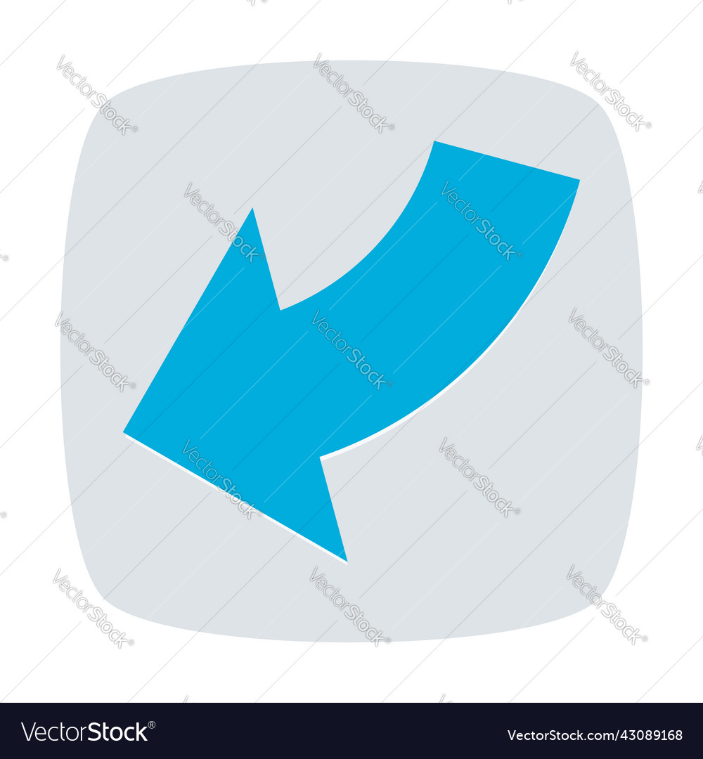 Runder Pfeilzeiger Formelement vector image Runder Pfeilzeiger Formelement