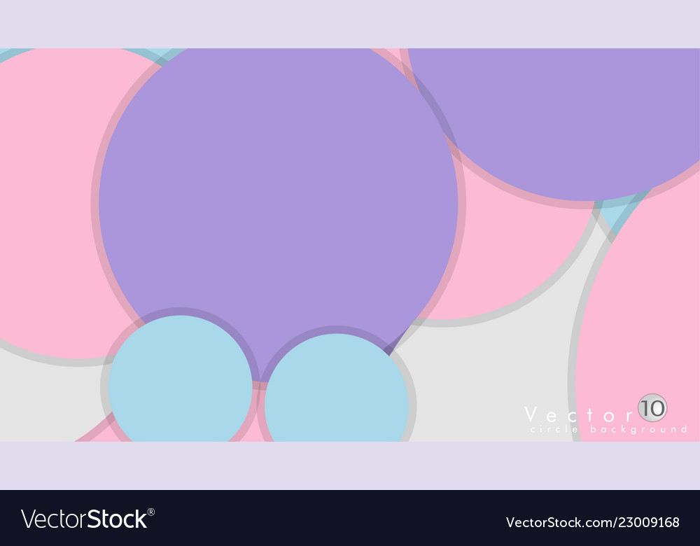 Modern design circle template background Vector Image Modern design circle template background