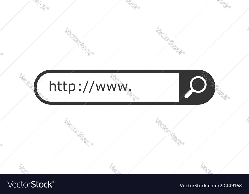 Navigation Bar Icon - Website & Search