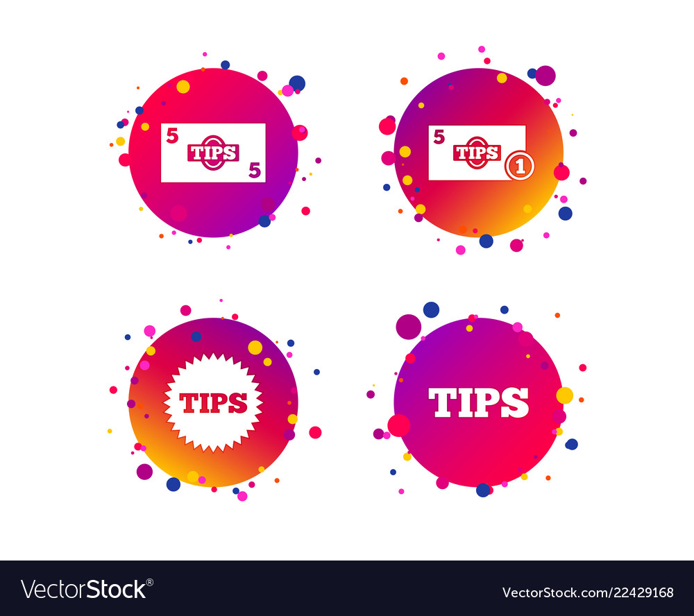 Tipps Symbole Geld mit Münzgeld Symbol