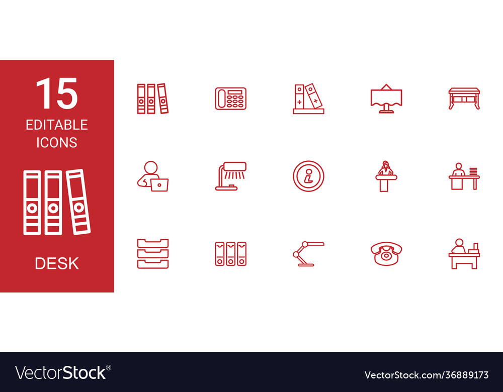 15 desk icons