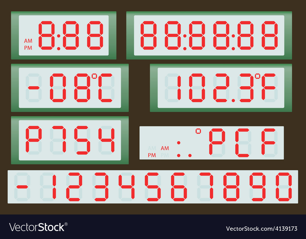 Electronic scoreboard clock and thermometer