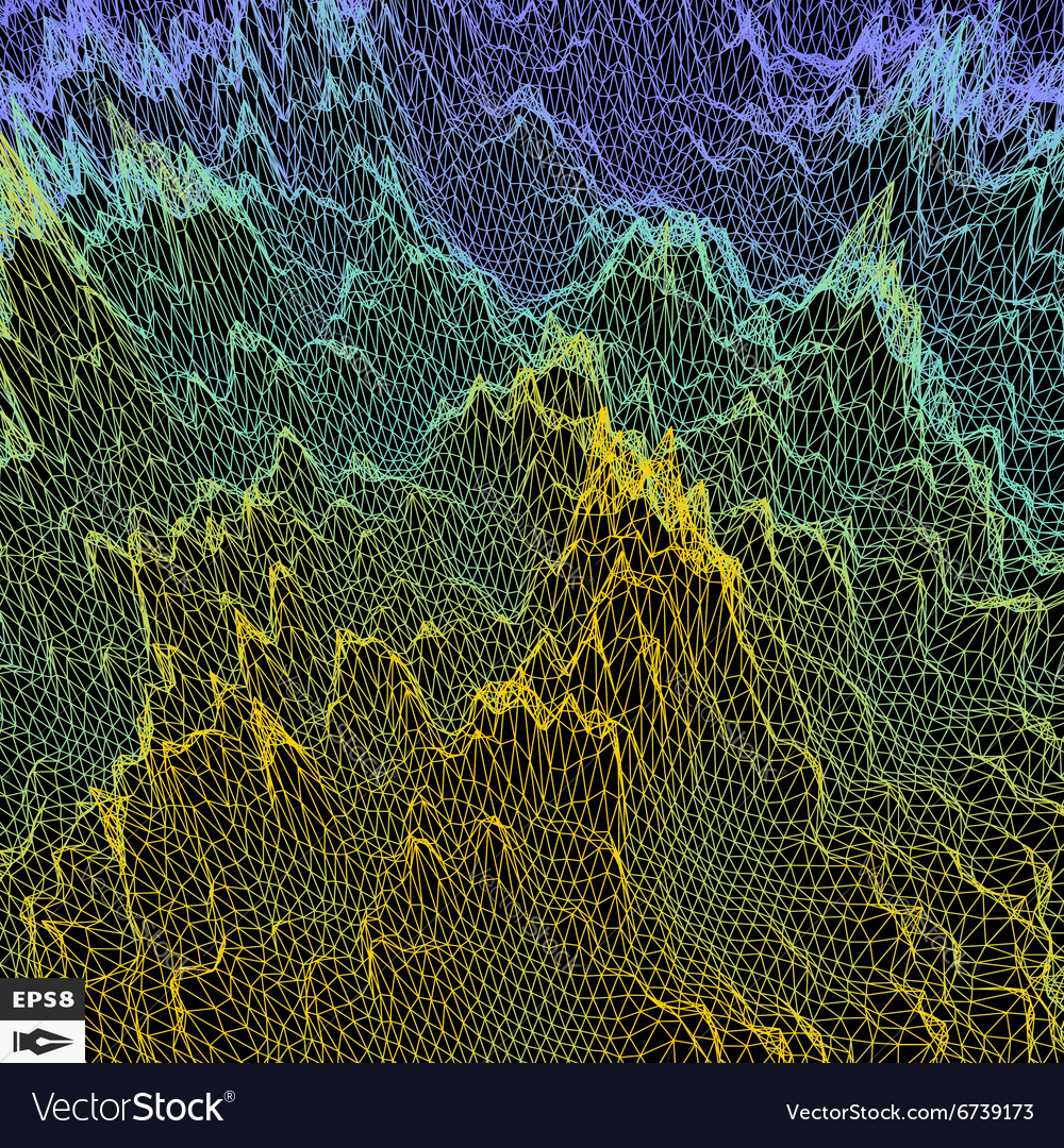 Grid background 3d