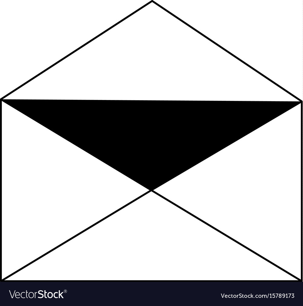 Open message envelope icon image