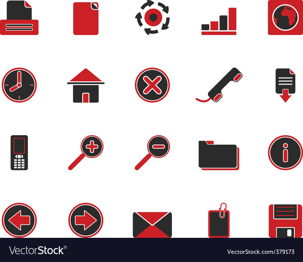 Web icons