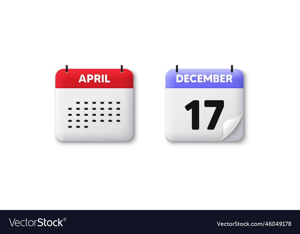 17th day of the month icon event schedule date vector image 17th day of the month icon event schedule date